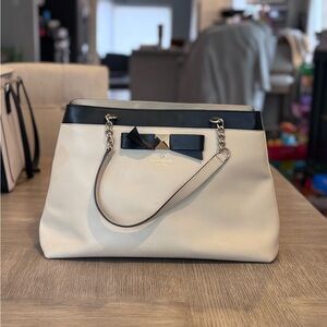 Kate Spade Black and White Shoulder Bag